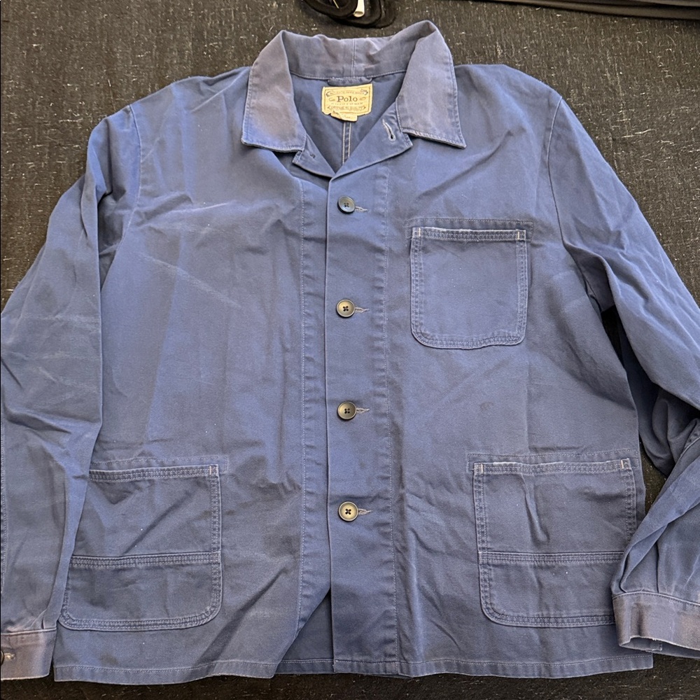 Polo Blue Men's Shirt Jacket